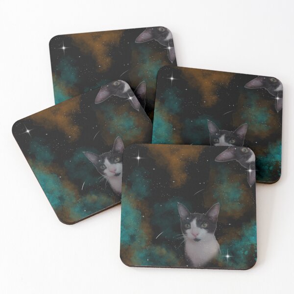 Item preview, Dipper the cat in space  designed and sold by Jenmillard.