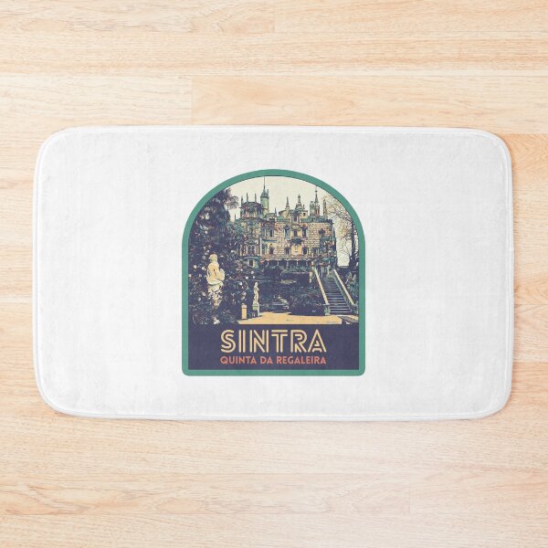 Item preview, Sintra Regaleira Palace Illustration Print - Artistic Portugal designed and sold by Lemomo-artworks.