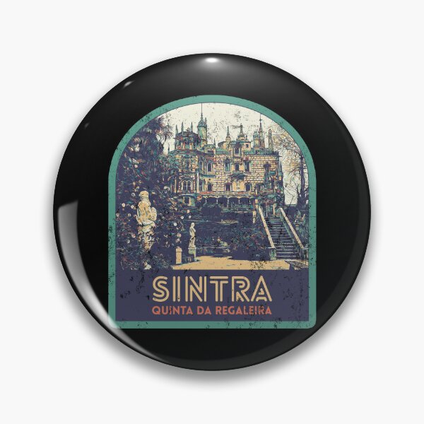Item preview, Sintra Regaleira Palace Illustration Print - Artistic Portugal designed and sold by Lemomo-artworks.