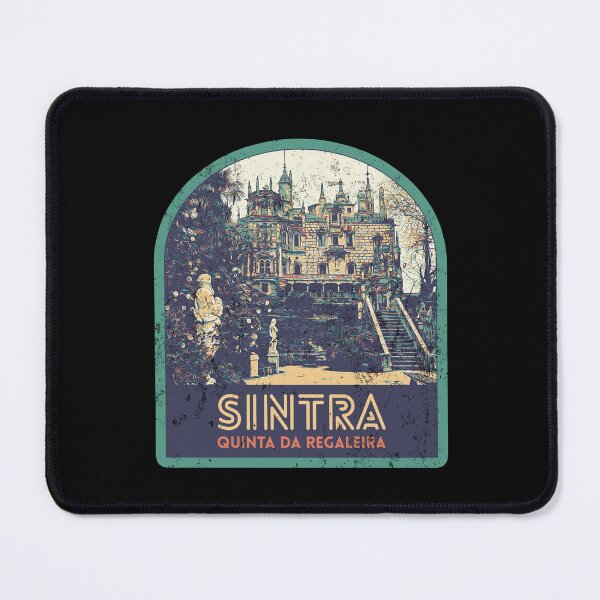 Item preview, Sintra Regaleira Palace Illustration Print - Artistic Portugal designed and sold by Lemomo-artworks.