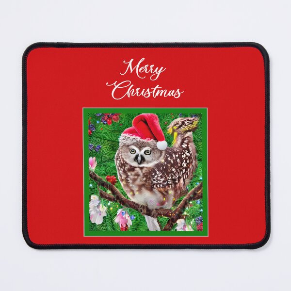 Item preview, Christmas Owl Red Hat designed and sold by Astralia.
