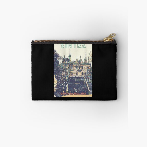 Item preview, Sintra Regaleira Palace Illustration Print - Artistic Portugal designed and sold by Lemomo-artworks.