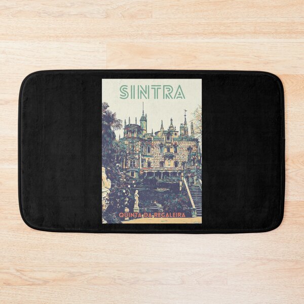 Item preview, Sintra Regaleira Palace Illustration Print - Artistic Portugal designed and sold by Lemomo-artworks.