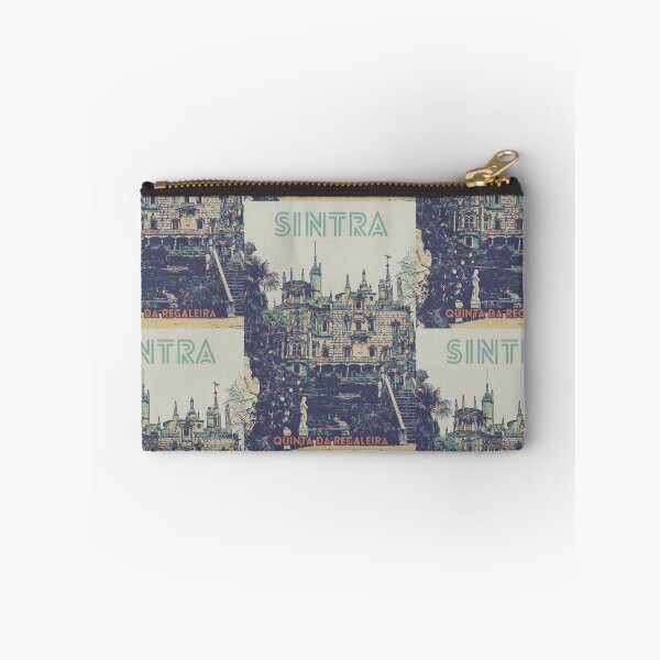 Item preview, Sintra Regaleira Palace Illustration Print - Artistic Portugal designed and sold by Lemomo-artworks.