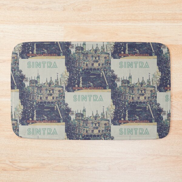 Item preview, Sintra Regaleira Palace Illustration Print - Artistic Portugal designed and sold by Lemomo-artworks.