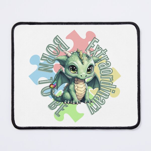 Item preview, SEN Cuties | Special needs | Cute Green Dragon designed and sold by Twinmommy Store.