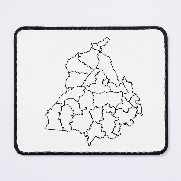 Item preview, Map of Punjab designed and sold by PurpleClouds26.