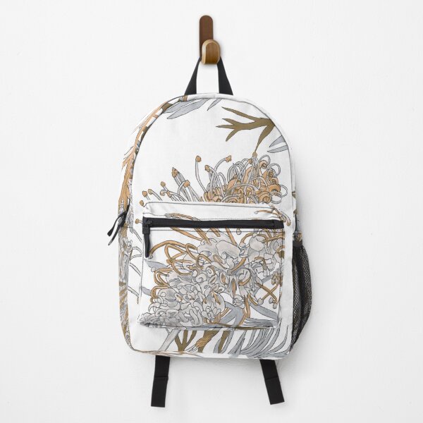 Item preview, Grevillea flora australiana oro plata designed and sold by blueidesign.