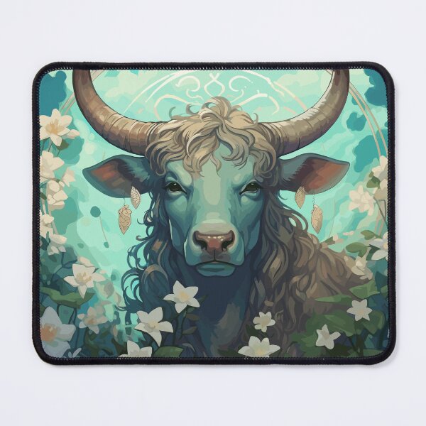 Item preview, "Serene Taurus - Floral Zodiac Essence" designed and sold by Flo974.