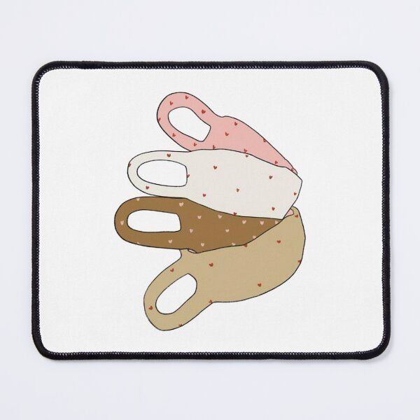 Item preview, Hearts Handmade Ceramic Mugs Pottery designed and sold by carroteraser.