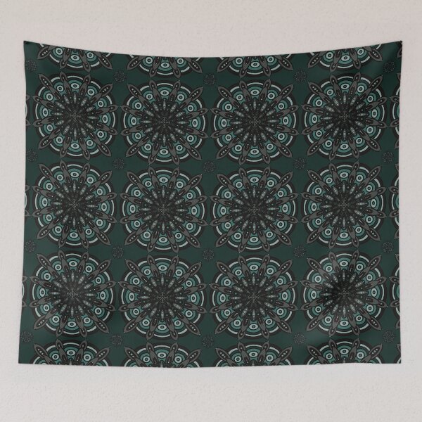 Item preview, Green Mandala designed and sold by Catherine Harrison.