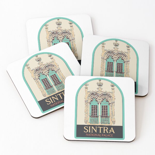 Item preview, Sintra National Palace's Window Illustration Print | Portuguese Art designed and sold by Lemomo-artworks.