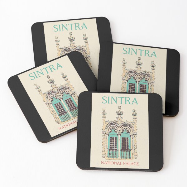 Item preview, Sintra National Palace's Window Illustration Print | Portuguese Art designed and sold by Lemomo-artworks.