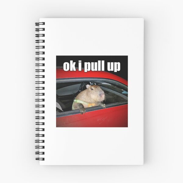 Item preview, capybara ok i pull up designed and sold by offandonagain.