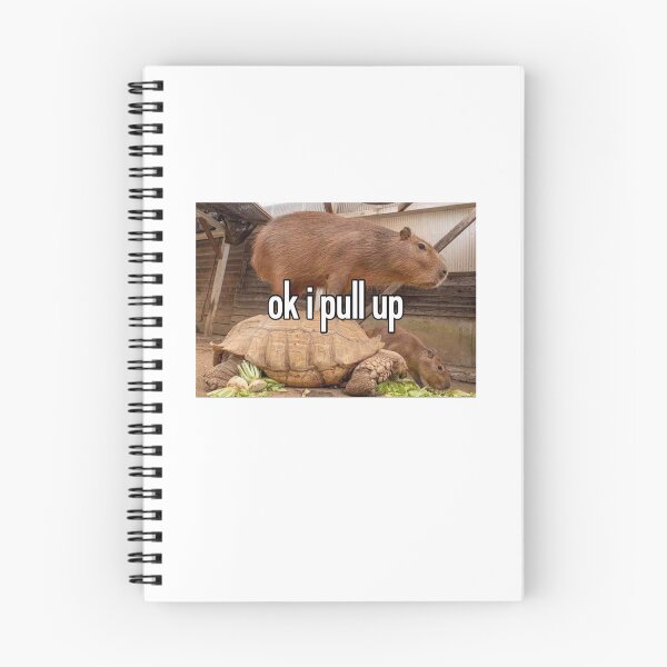 Item preview, capybara ok i pull up designed and sold by offandonagain.