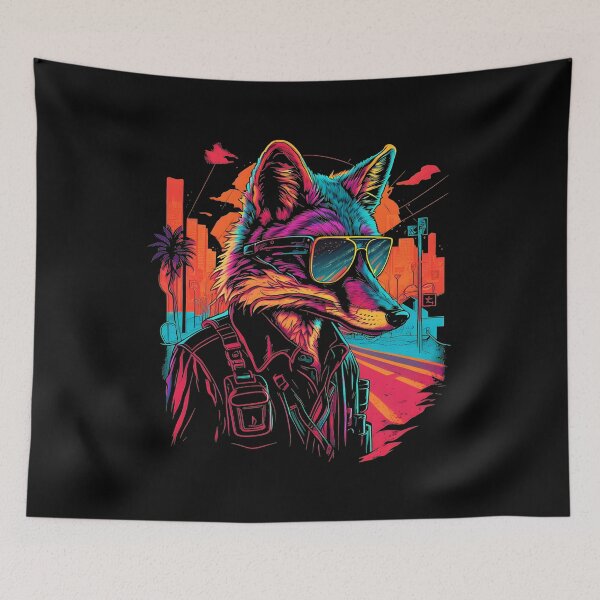 Item preview, Fox Wearing Sunglasses designed and sold by FoxVibes.