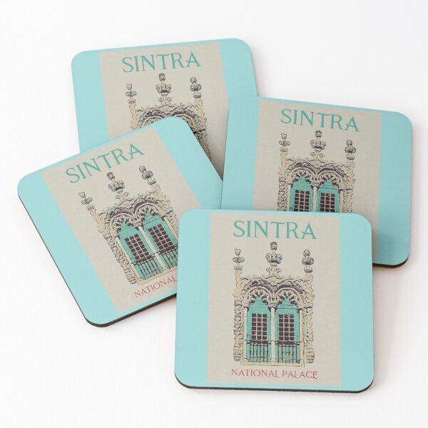 Item preview, Sintra National Palace's Window Illustration Print | Portuguese Art designed and sold by Lemomo-artworks.