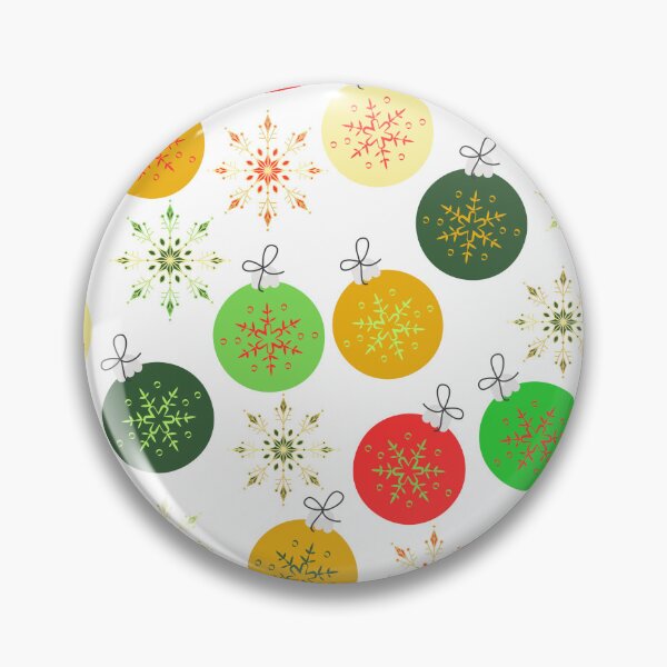 Item preview, Festive Christmas Snowflake Ornament Ball  designed and sold by JSMidnightCreations .