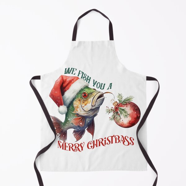 Item preview, We Fish You A Merry Christbass designed and sold by slicksdesigns.