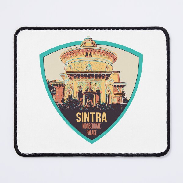 Item preview, Sintra Monserrate Palace Illustration Print | Art of Portugal designed and sold by Lemomo-artworks.