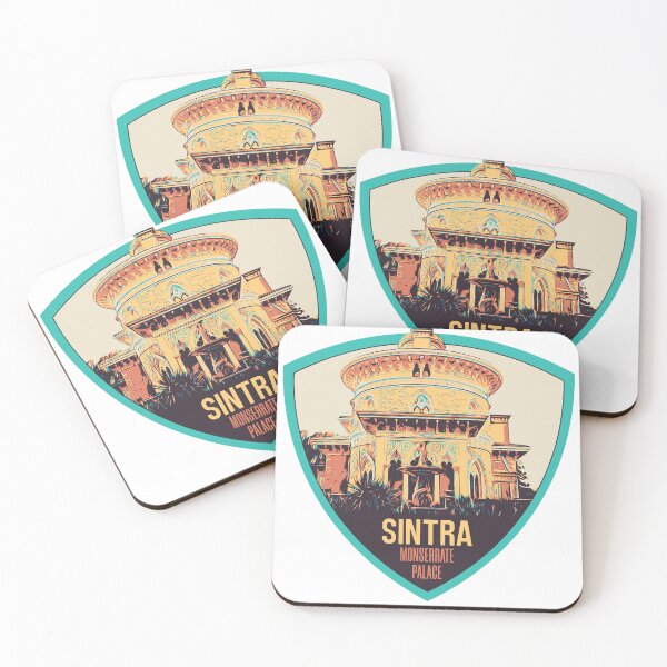 Item preview, Sintra Monserrate Palace Illustration Print | Art of Portugal designed and sold by Lemomo-artworks.