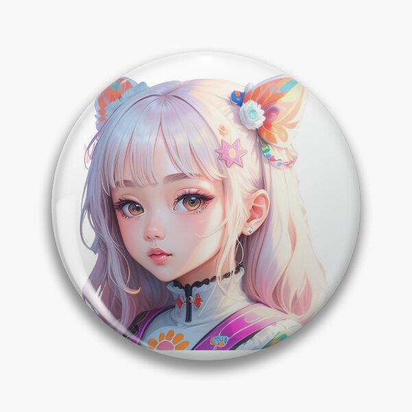 Item preview, Portrait of a beautiful fairy girl with long hair designed and sold by Sanan Israyilli.