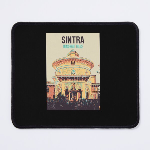 Item preview, Sintra Monserrate Palace Illustration Print | Art of Portugal designed and sold by Lemomo-artworks.