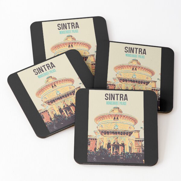 Item preview, Sintra Monserrate Palace Illustration Print | Art of Portugal designed and sold by Lemomo-artworks.