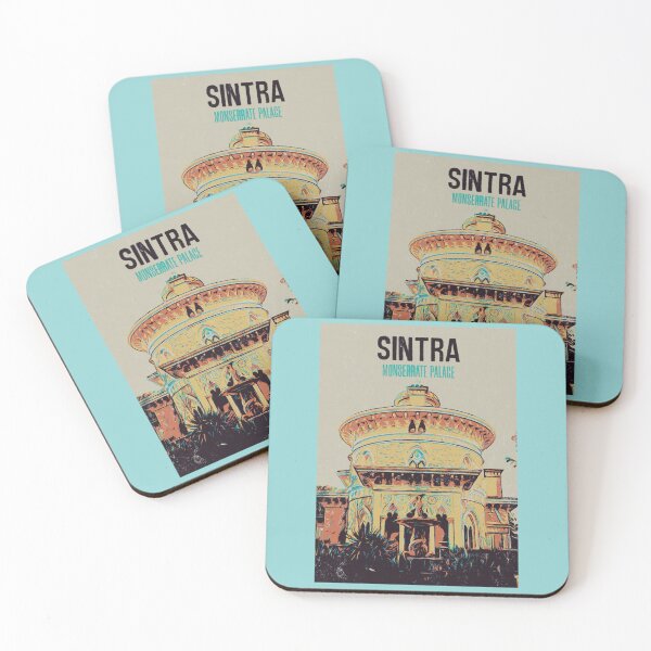 Item preview, Sintra Monserrate Palace Illustration Print | Art of Portugal designed and sold by Lemomo-artworks.