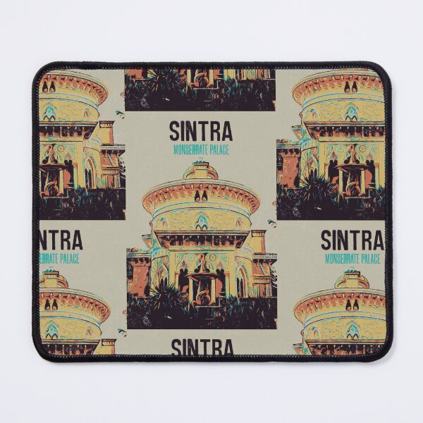 Item preview, Sintra Monserrate Palace Illustration Print | Art of Portugal designed and sold by Lemomo-artworks.