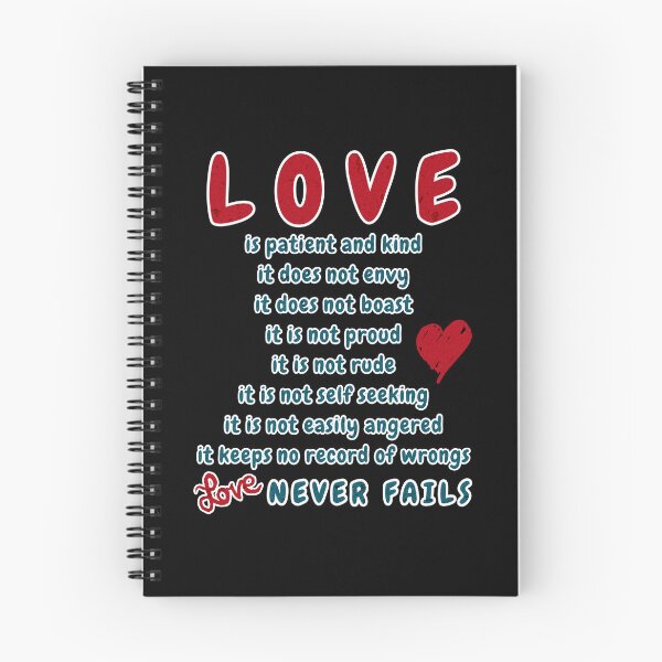 Item preview, Love is Patient, Love is Kind designed and sold by VolpePixelArts.