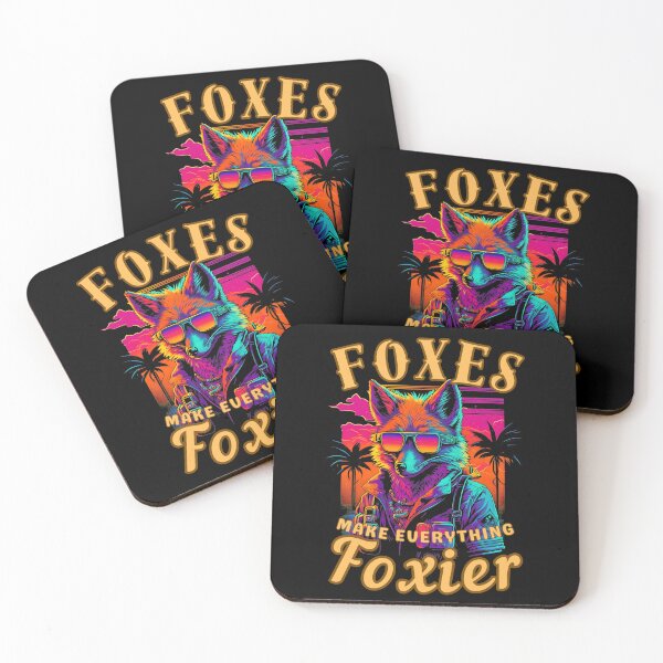 Item preview, Foxes Make Everything Foxier. fox lover designed and sold by FoxVibes.