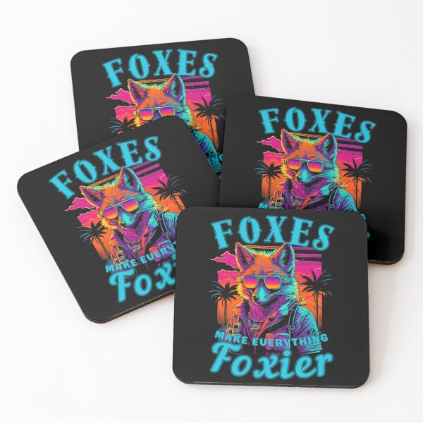Item preview, Foxes Make Everything Foxier. fox face designed and sold by FoxVibes.