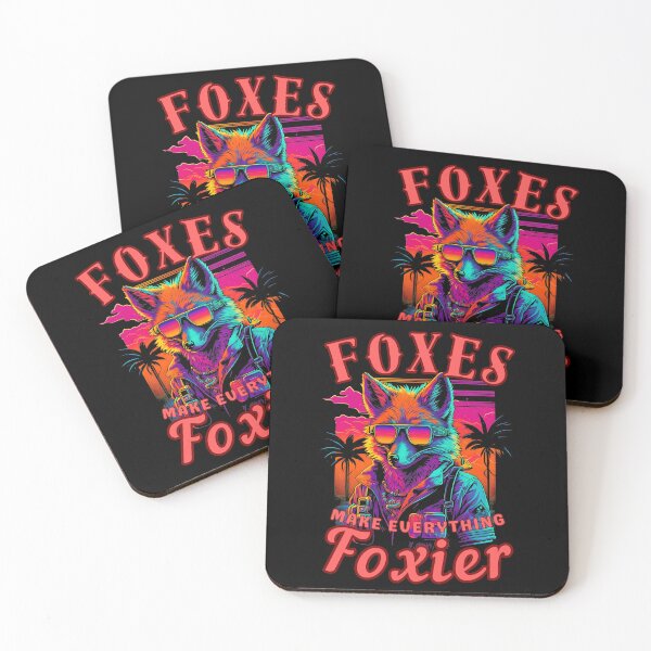 Item preview, Foxes Make Everything Foxier. fox head designed and sold by FoxVibes.