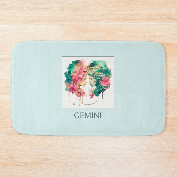 Item preview, Gemini zodiac- Horescope/SunSign Theme  on blue back ground designed and sold by CosmicNook1.