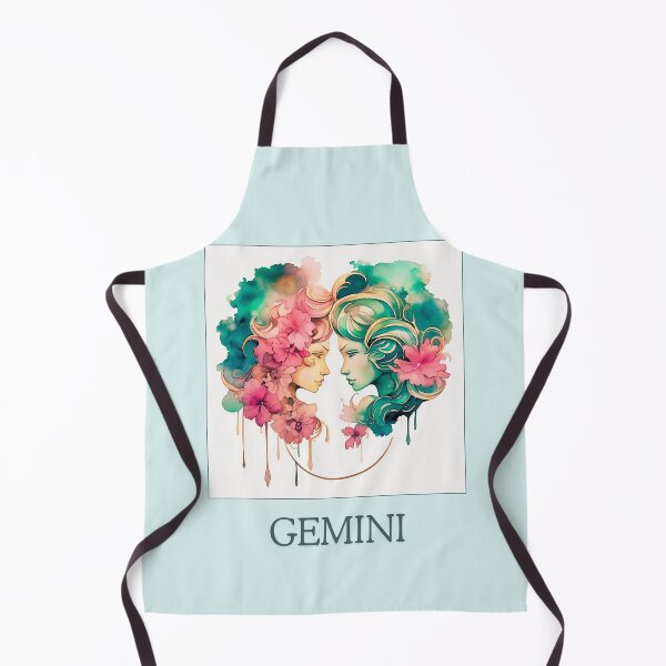 Item preview, Gemini zodiac- Horescope/SunSign Theme  on blue back ground designed and sold by CosmicNook1.