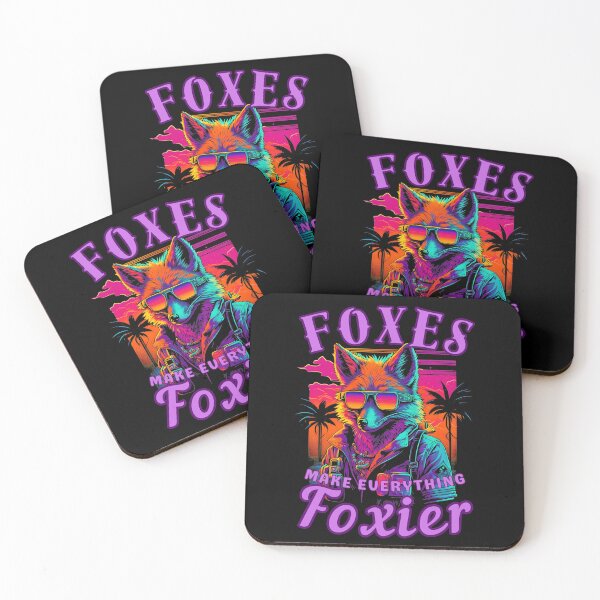 Item preview, Foxes Make Everything Foxier. realistic fox designed and sold by FoxVibes.