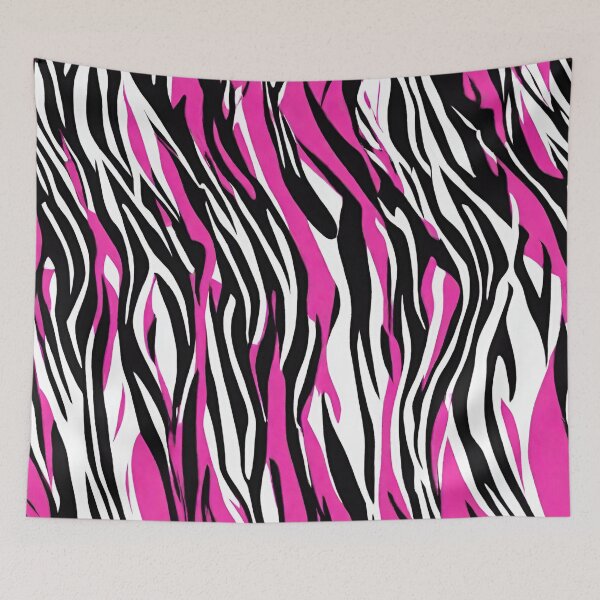 Item preview, Zippy Pink Zebra Pattern designed and sold by AnimaliaStar.