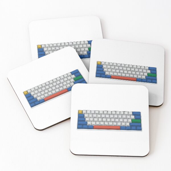 Item preview, Mechanical Keyboard - 60 G-Wing designed and sold by froggo tees.