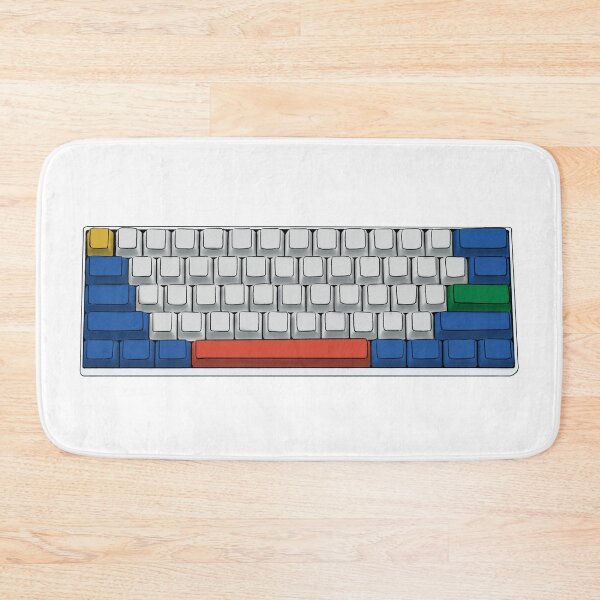 Item preview, Mechanical Keyboard - 60 G-Wing designed and sold by froggo tees.