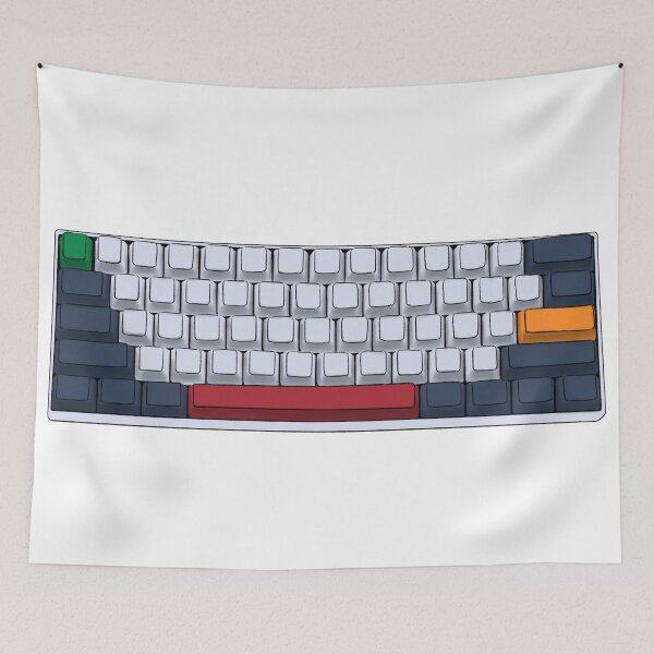 Item preview, Mechanical Keyboard - 60 Deathscythe designed and sold by froggo tees.