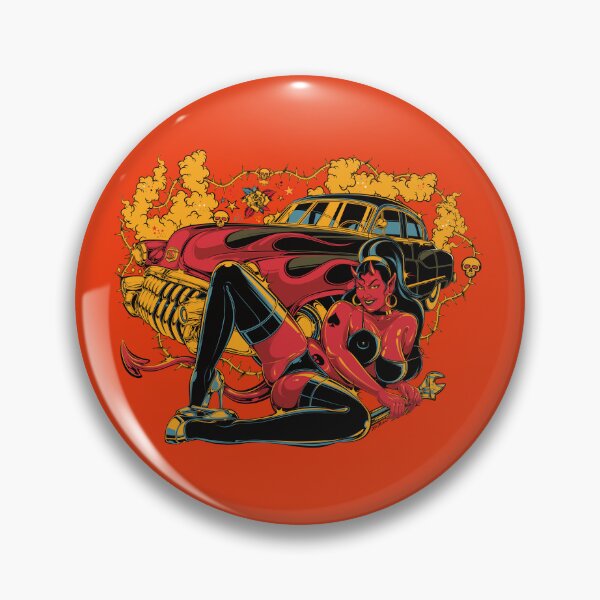 Item preview, 50s Devil Girl designed and sold by 76-Motors.