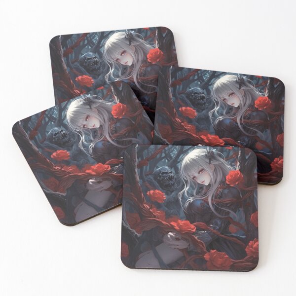 Item preview, vampire girl with roses designed and sold by papiespapi.