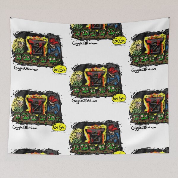 Item preview, Suzie, Ged & Zombies | The Zombie Trap | Giggle Merch UK designed and sold by GiggleOfficial.