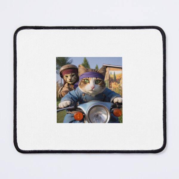 Item preview, Cat riding a bike designed and sold by AlbertMyra7.