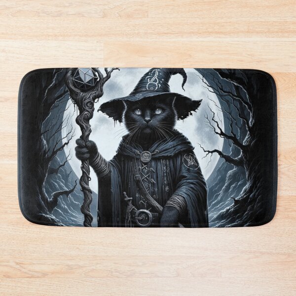 Item preview, Mystic Shadows: The Wizard Cat's Realm designed and sold by PurrPatterns.