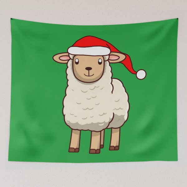 Item preview, Festive Sheep designed and sold by knitlikegranny.