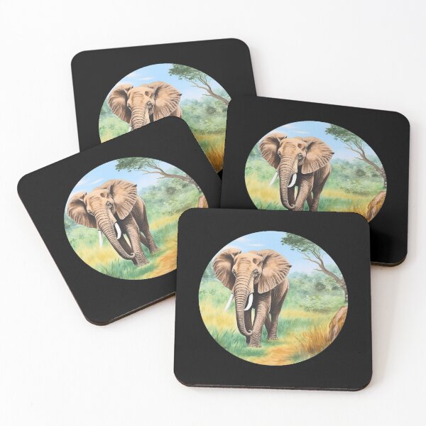 Item preview, African Elephant designed and sold by ElephantVibes.
