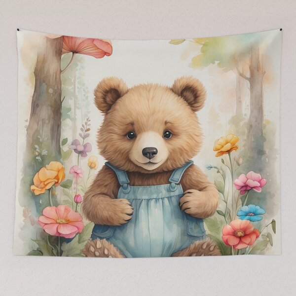 Item preview, 001 Cute Bear designed and sold by Alexis Art Collection.