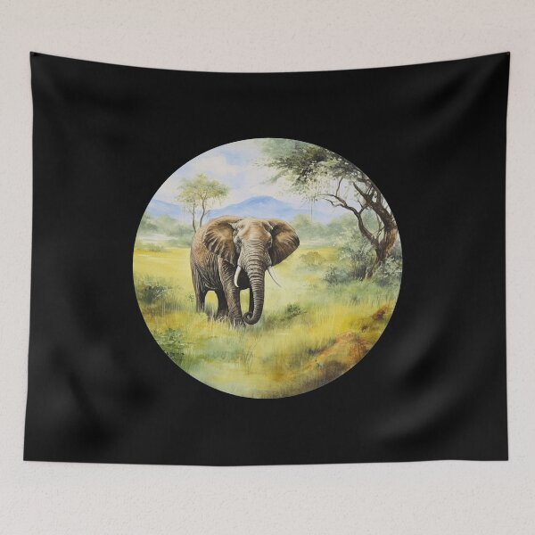 Item preview, African Elephant designed and sold by ElephantVibes.